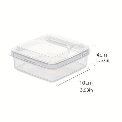 FridgeReady Sliced Cheese Container  Clear Plastic Cheese Storage Box With Flip Lid 6