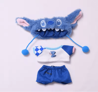 StitchPals Plush Doll Clothes Set For 17cm Labubu 4