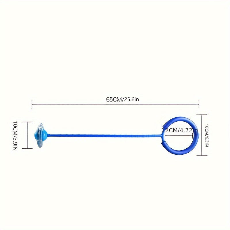 Children Flashing Jump Ring Sports Bouncing Ball, Fold able Flashing Ball for Kids and Adults, Skill Game Toy