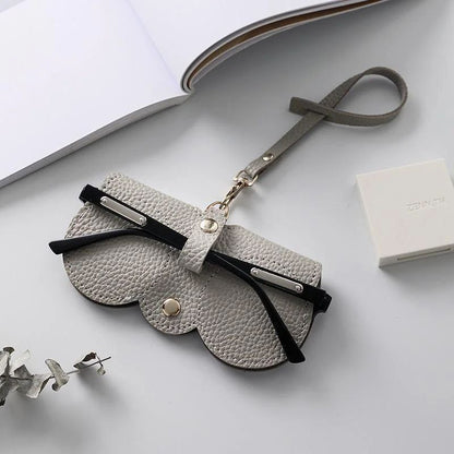 LuxeShield Litchi Travel Glasses Holder  Protective PU Leather Case For Sunglasses  Reading Glasses 7