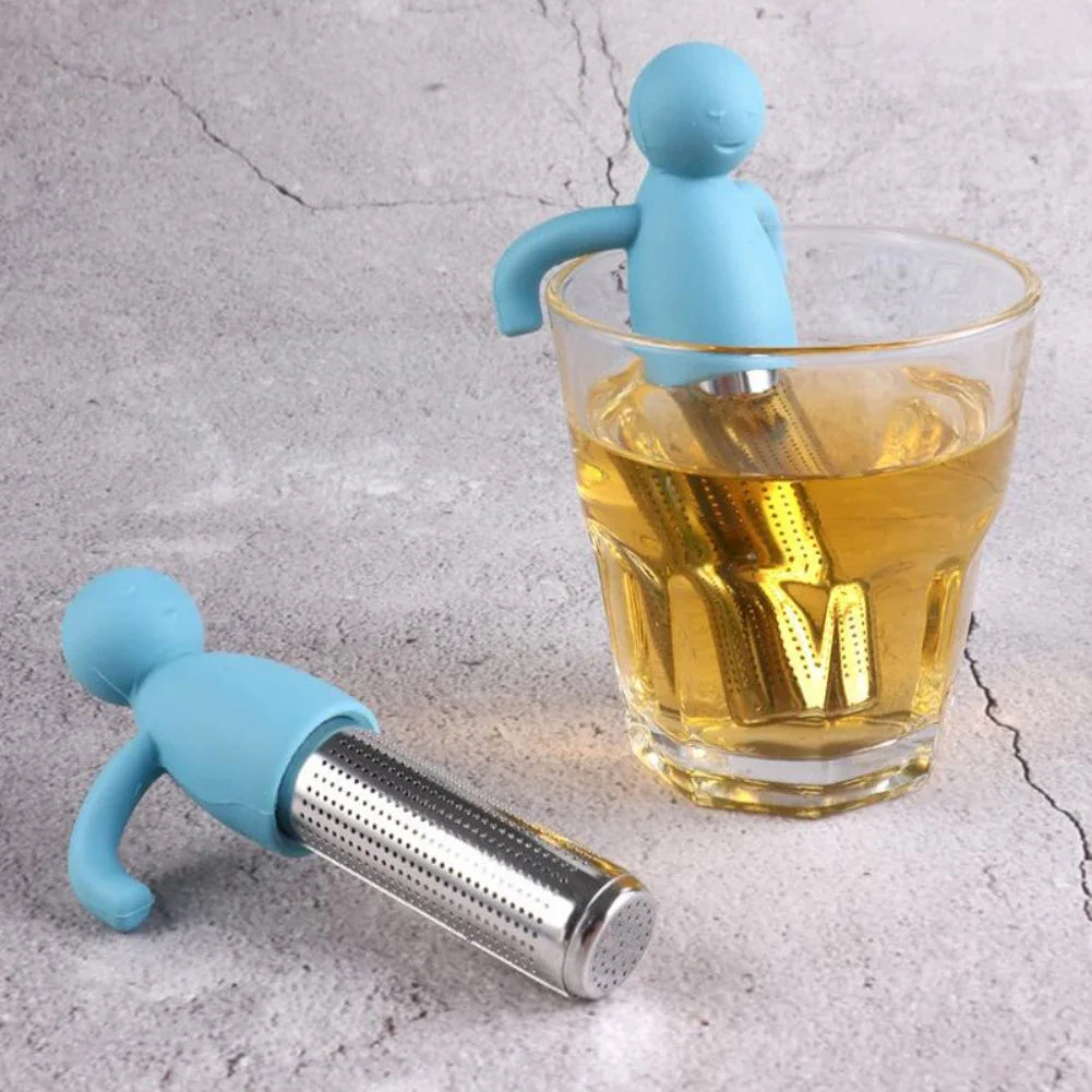 Reusable Metal Tea Infuser, Stainless Steel Kitchen Accessory for Dining, Bar, and Garden Use