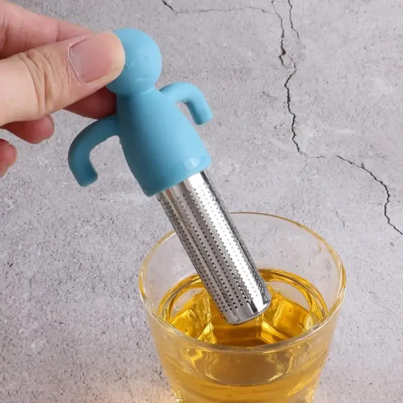 Reusable Metal Tea Infuser, Stainless Steel Kitchen Accessory for Dining, Bar, and Garden Use