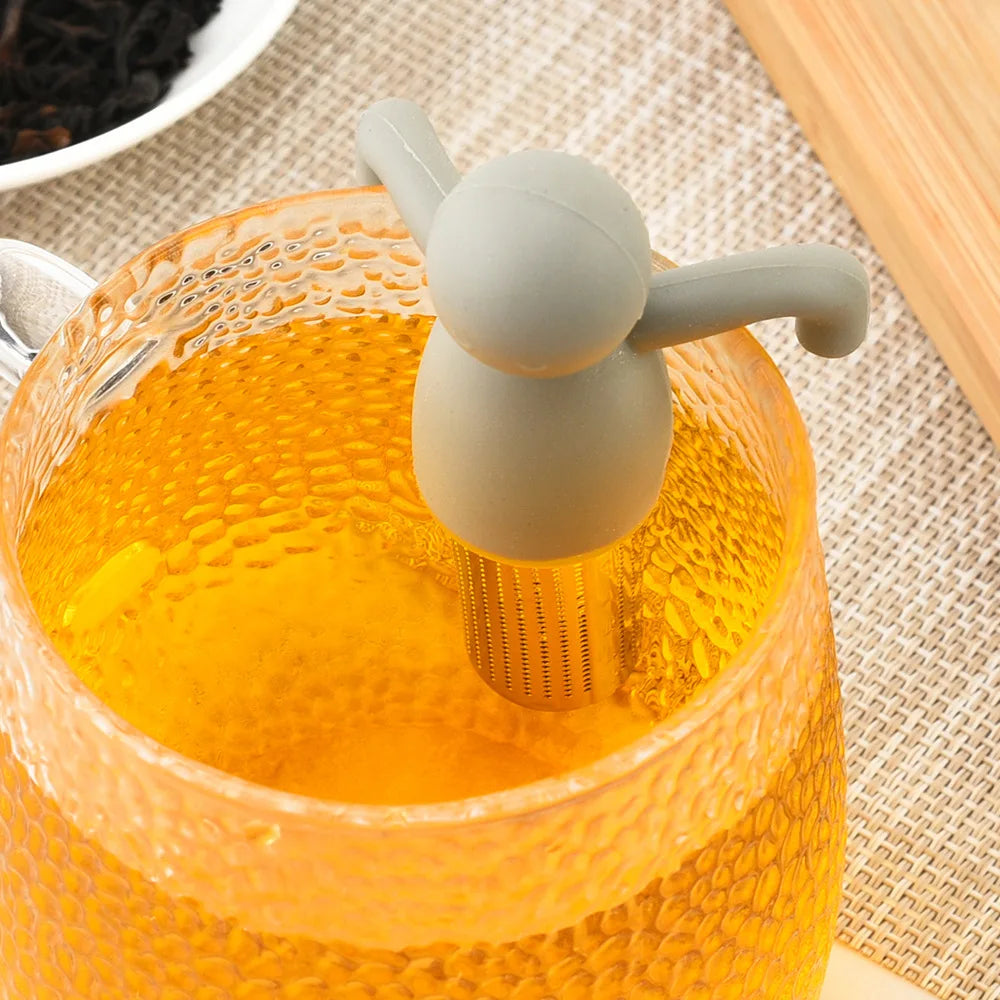 Reusable Metal Tea Infuser, Stainless Steel Kitchen Accessory for Dining, Bar, and Garden Use