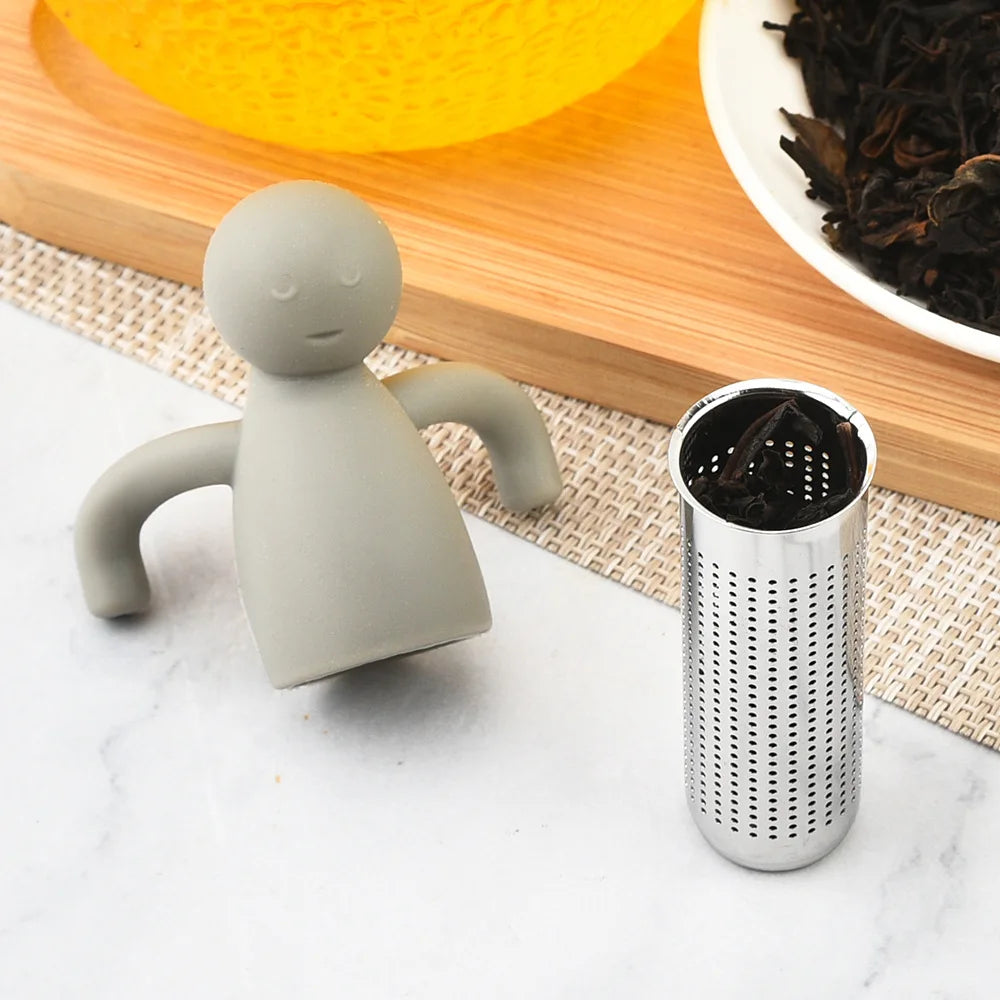 Reusable Metal Tea Infuser, Stainless Steel Kitchen Accessory for Dining, Bar, and Garden Use