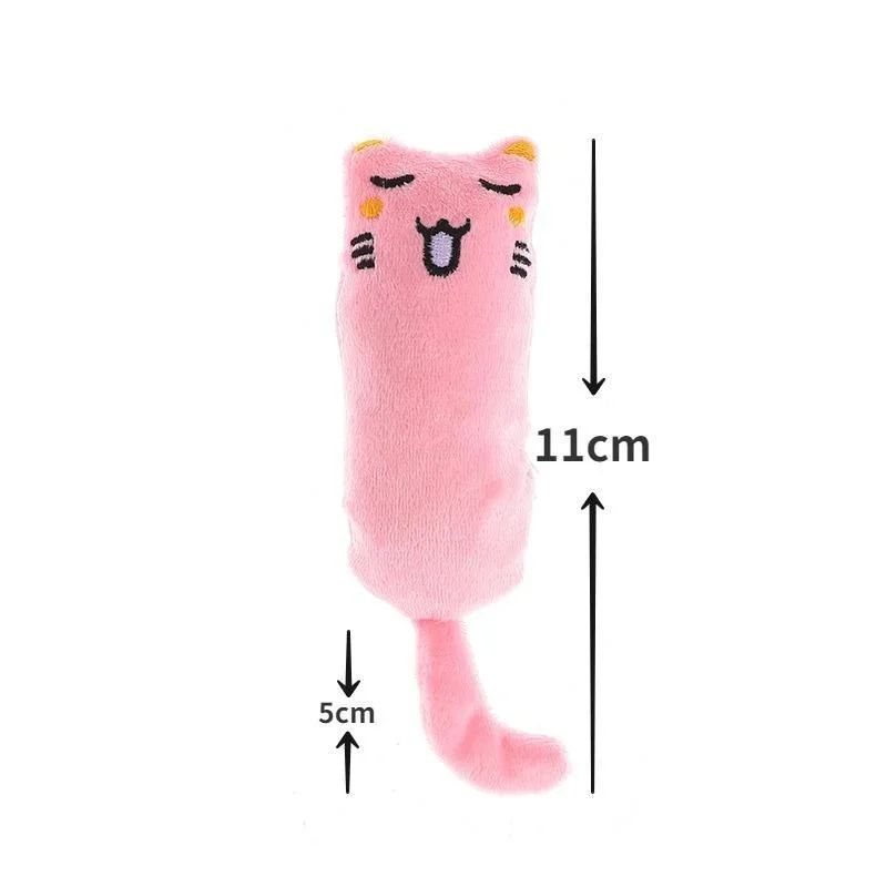 CozyPaws Plush Catnip Toy  Interactive Cat  Kitten Plush Toy For Play  Teeth Grinding 1