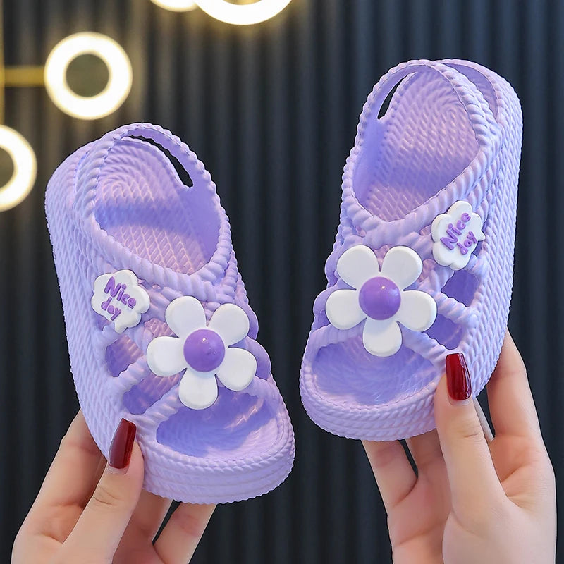 Soft Soled Baby Sandals Antislip Summer Beach Slippers For Kids 5