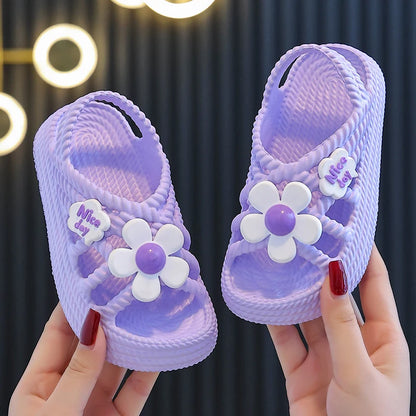 Soft Soled Baby Sandals Antislip Summer Beach Slippers For Kids 5