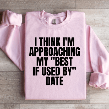 I Think Im Approaching My Best If Used By Date Sweatshirt 2