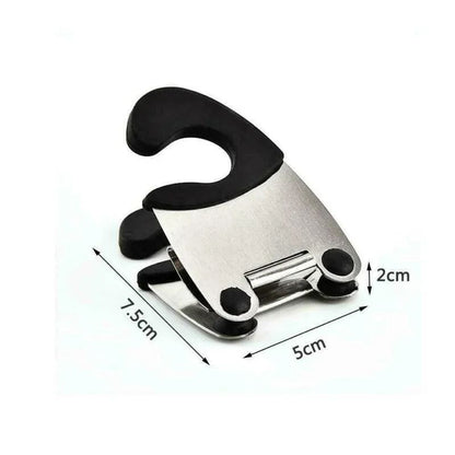 SmartGrip ClipOn Pot Spoon  Utensil Holder  HeatResistant Silicone Pot Clip For Clean Tidy Cooking 1