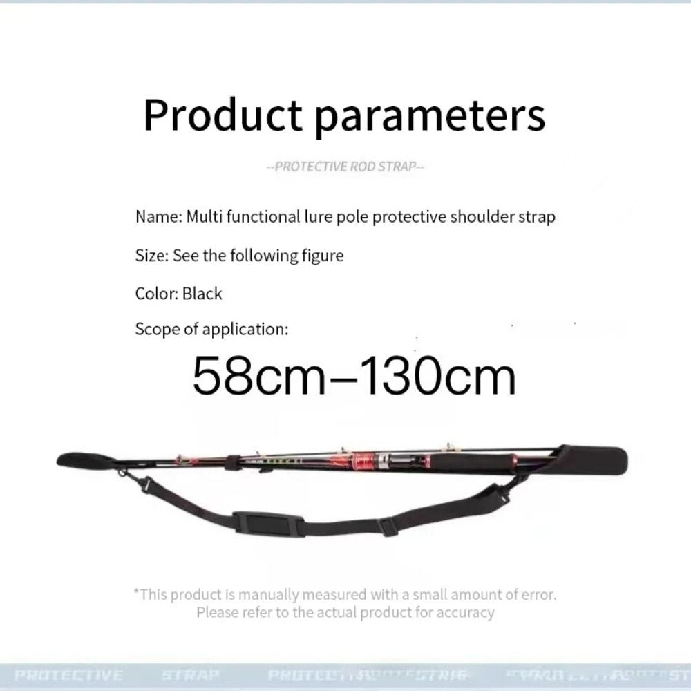 Adjustable Fishing Rod Storage Bag Portable Fishing Rod Protector Reel Fishing Accessories 4