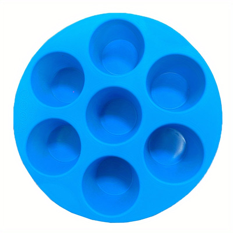 Non-Stick Muffin Pan for Cupcakes, Quiches & Tarts, Silicone Egg Bite Molds for Air Fryer, Dishwasher Safe