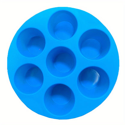 Non-Stick Muffin Pan for Cupcakes, Quiches & Tarts, Silicone Egg Bite Molds for Air Fryer, Dishwasher Safe