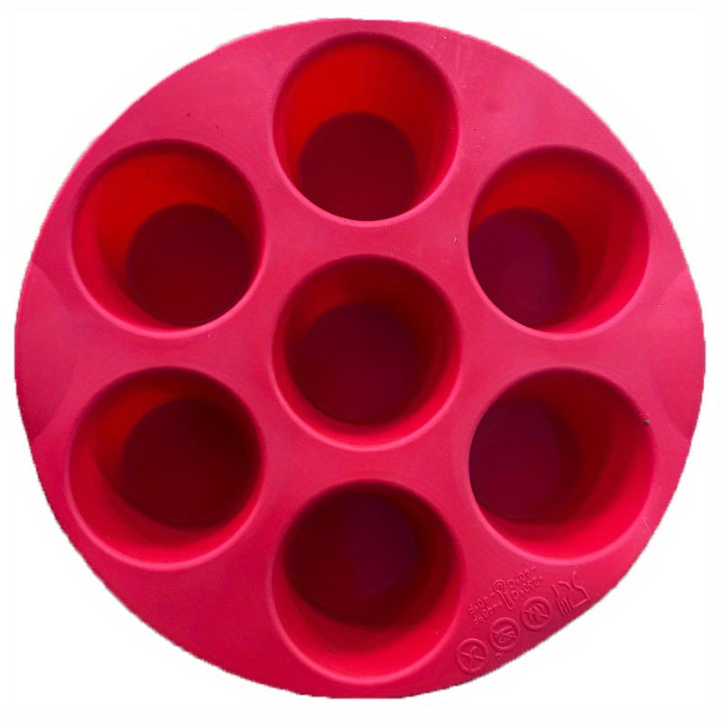 Non-Stick Muffin Pan for Cupcakes, Quiches & Tarts, Silicone Egg Bite Molds for Air Fryer, Dishwasher Safe