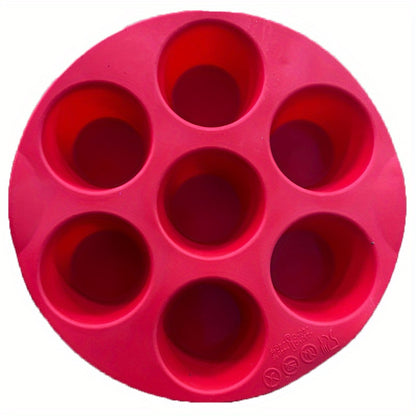Non-Stick Muffin Pan for Cupcakes, Quiches & Tarts, Silicone Egg Bite Molds for Air Fryer, Dishwasher Safe