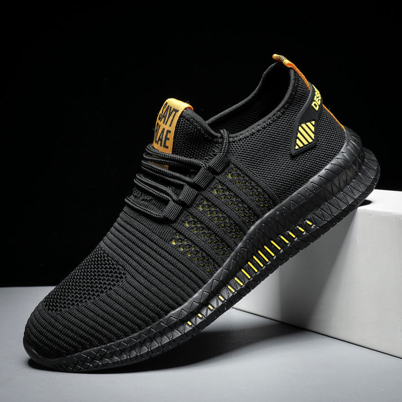 Lightweight Fashion Sneakers Lace Up Walking Shoes Casual Men Breathable Male Footwear 1