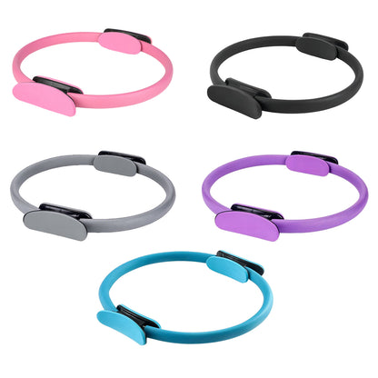 Pilates Circle Yoga Ring For Home Gym Exercise Resistance Elasticity Ring 8