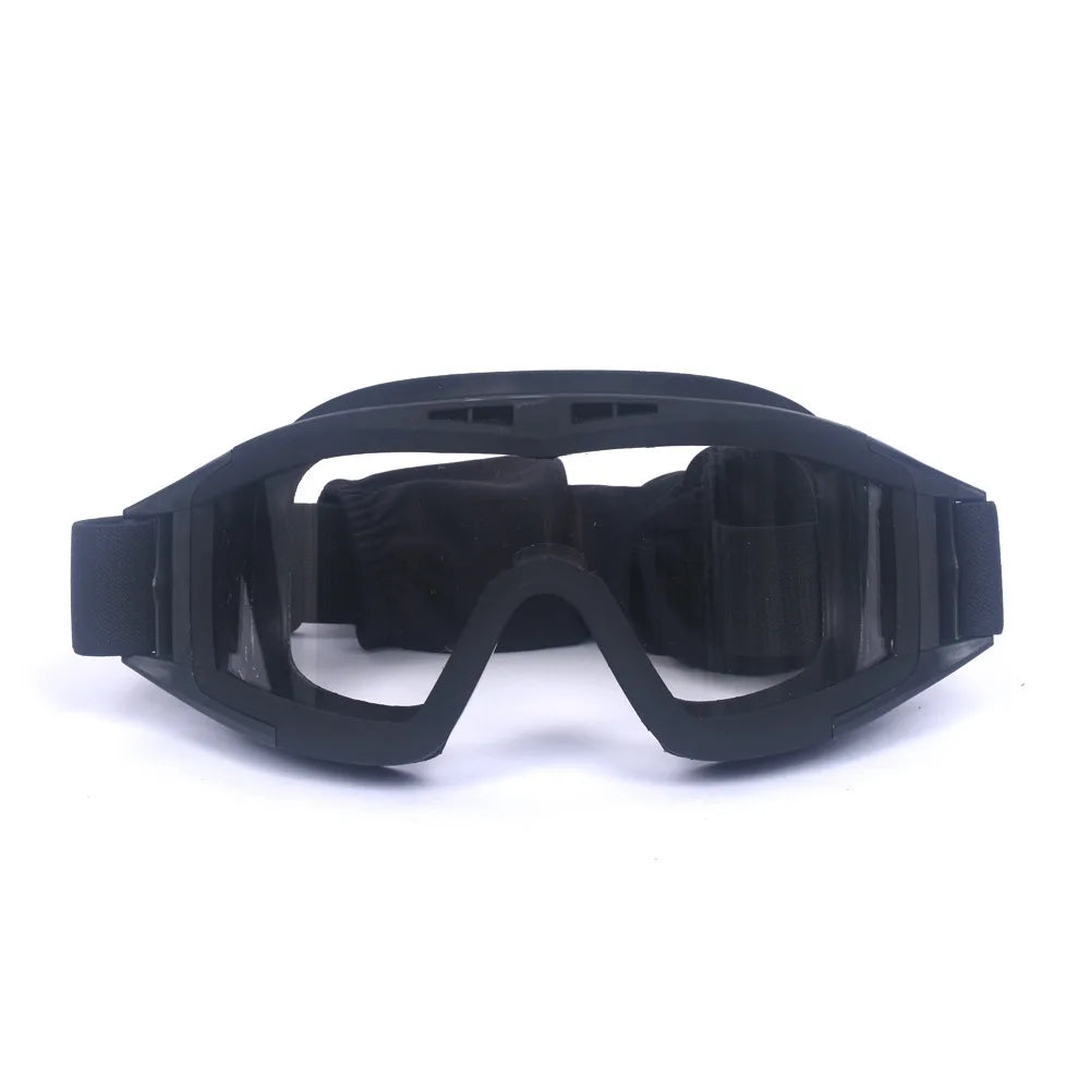New Air Soft Tactical Goggles Wind Proof Dust Proof Motorcycle Glasses 9