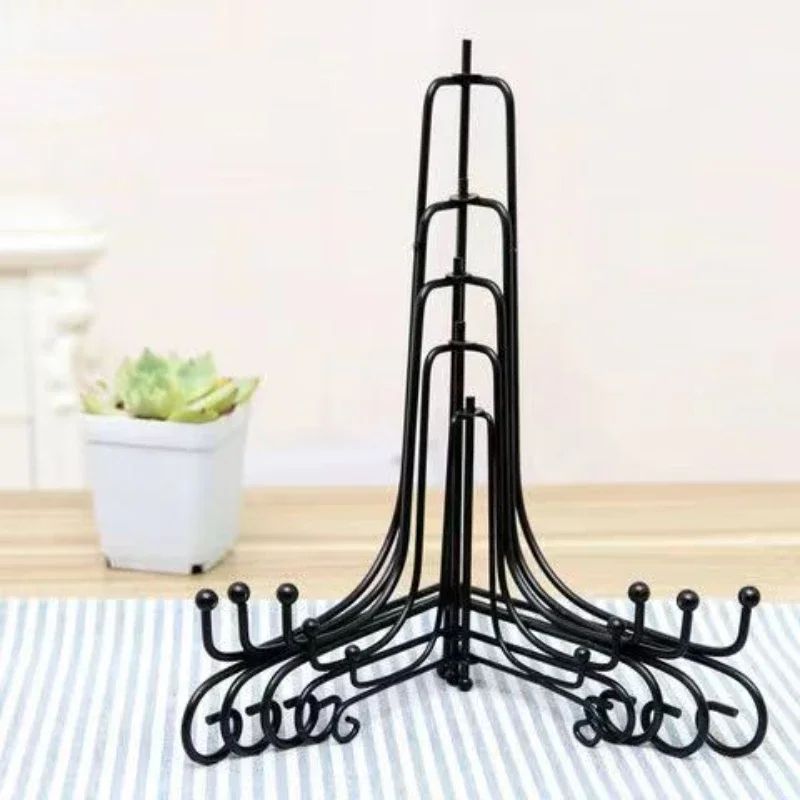 Elegant Iron Display Stand  Compact Book Photo  Plate Holder 5