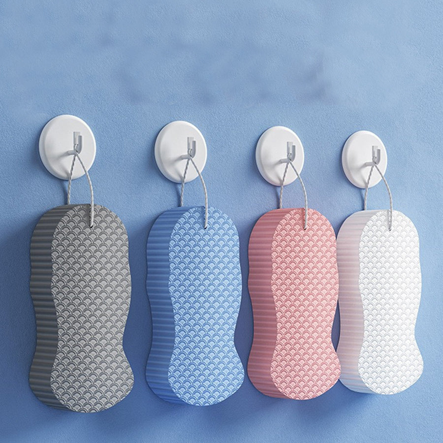 Soft Bath Sponge Body Scrub Brush Wisp Massage Exfoliating Skin Scrubber Relaxing Shower Washcloth 3