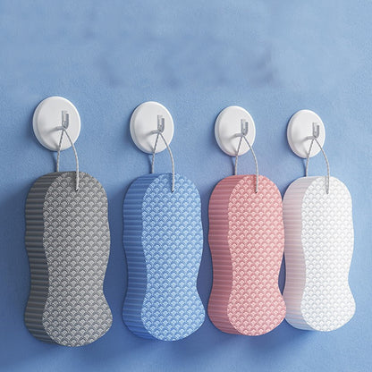 Soft Bath Sponge Body Scrub Brush Wisp Massage Exfoliating Skin Scrubber Relaxing Shower Washcloth 3