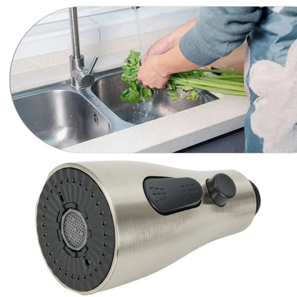 Water Saving Bathroom Sink Shower Spray Head Kitchen Pull Out Faucet Sprayer Nozzle 3