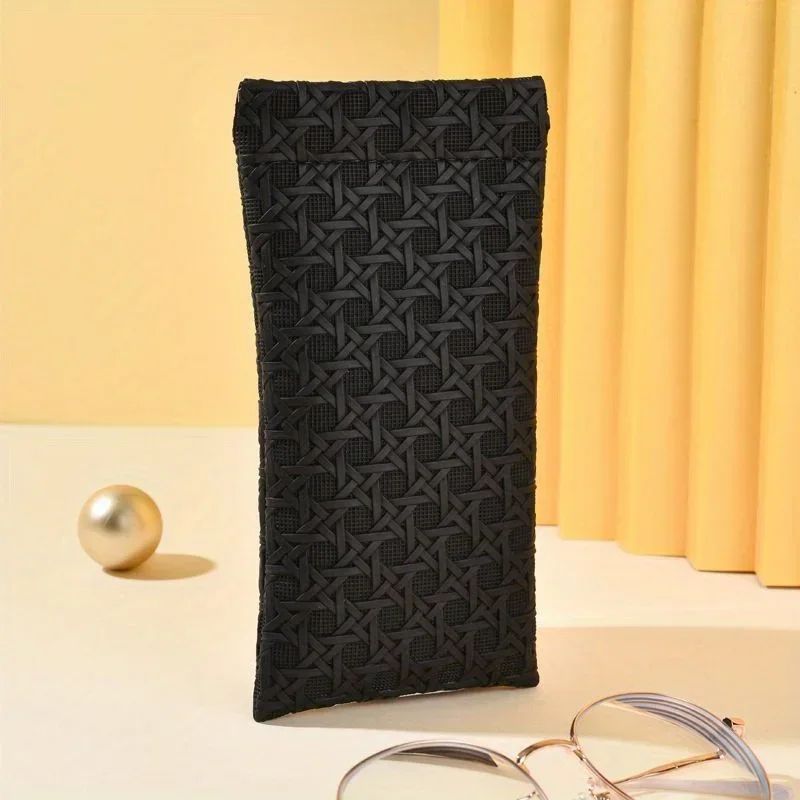 Portable SqueezeTop Travel Sunglass Case  Soft Leather Eyewear Pouch 7