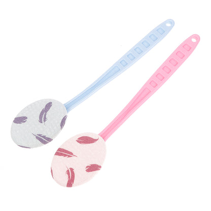 Long Handle Bath Brush Body Wash, Shower Detergent Sponge Applicator Back Brush, Skin Massage Care Bath Wash