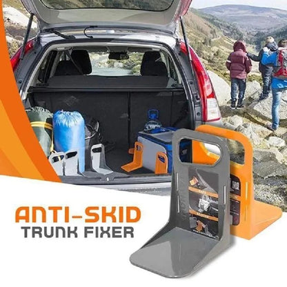 Compact Adjustable Car Trunk Organizer  Rack Storage Box 2Pack 3