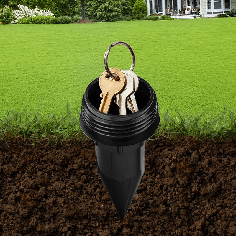 Durable Plastic Garden Key Hider, Realistic Underground Watering Can Key Safe