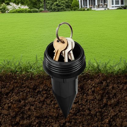 Durable Plastic Garden Key Hider, Realistic Underground Watering Can Key Safe