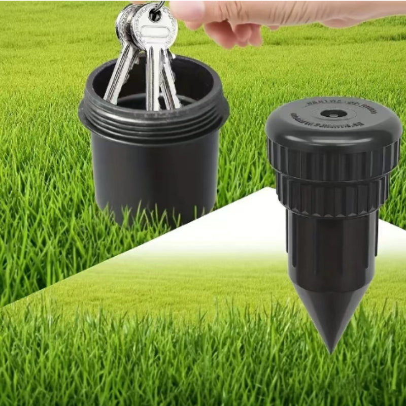 Durable Plastic Garden Key Hider, Realistic Underground Watering Can Key Safe