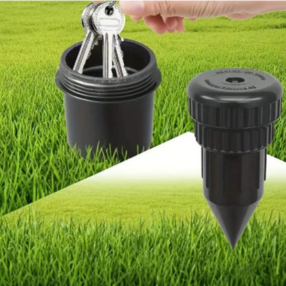Durable Plastic Garden Key Hider, Realistic Underground Watering Can Key Safe