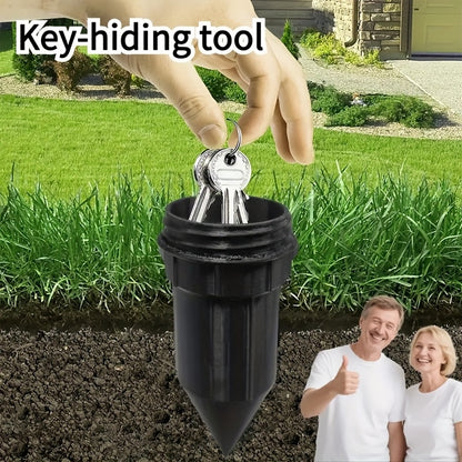 Durable Plastic Garden Key Hider, Realistic Underground Watering Can Key Safe
