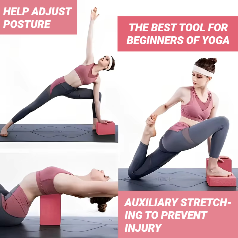Yoga Blocks Gym Foam Brick for Pilates and Fitness Training