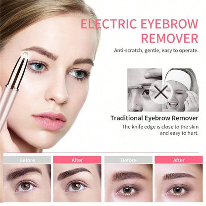 Automatic Eyebrow Shaver Women Electric Trimmer Eyebrow Shaper Pencil Face Hair Remover 2