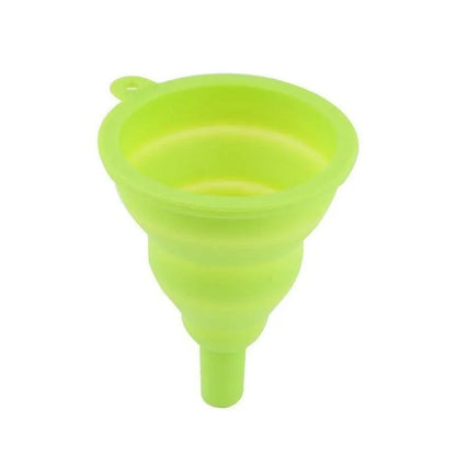 Practical Foldable Silicone Funnel  Compact Collapsible Kitchen Tool 4