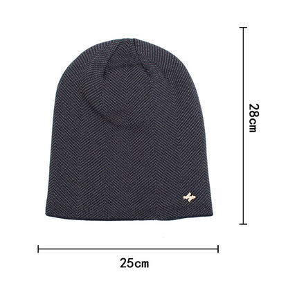 Unisex Thermal Cushion Hat Soft Touch Warm Beanie For Men Women 5