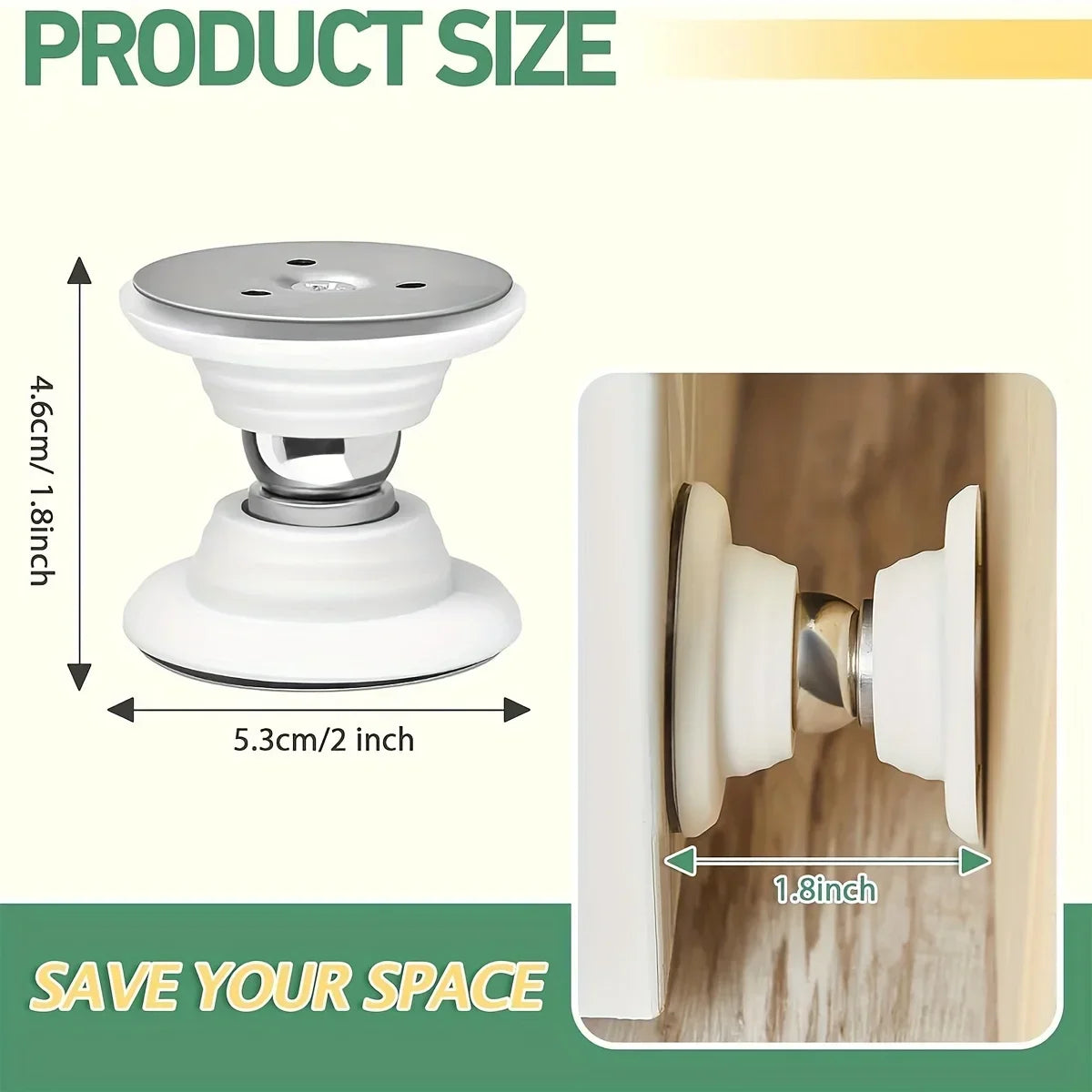 RV Door Stop Retaining Catch Magnetic Kitchen Door Latch For Camper 5