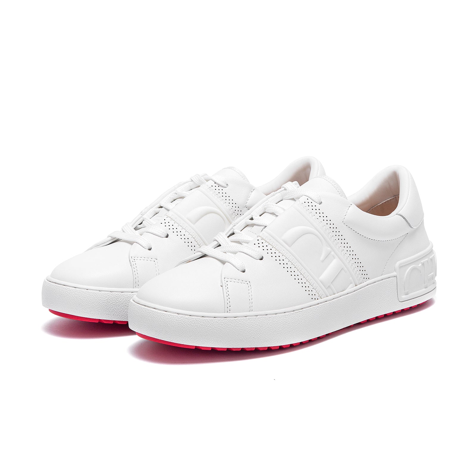 New Luxury Brand Women Casual Shoes White Flat Sneakers Comfort Press Insole Balance Technology 6