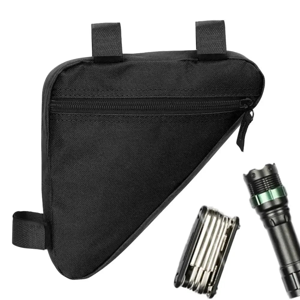 Bicycle Triangle Bag, Waterproof Bike Parts Front Frame Handlebar