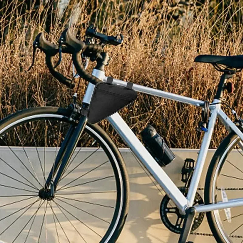 Bicycle Triangle Bag, Waterproof Bike Parts Front Frame Handlebar