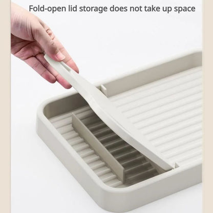 Ultimate Multifunctional Pan Lid  Spoon Holder Stand  SpaceSaving Pot Lid Stand For Streamlined Coo 4