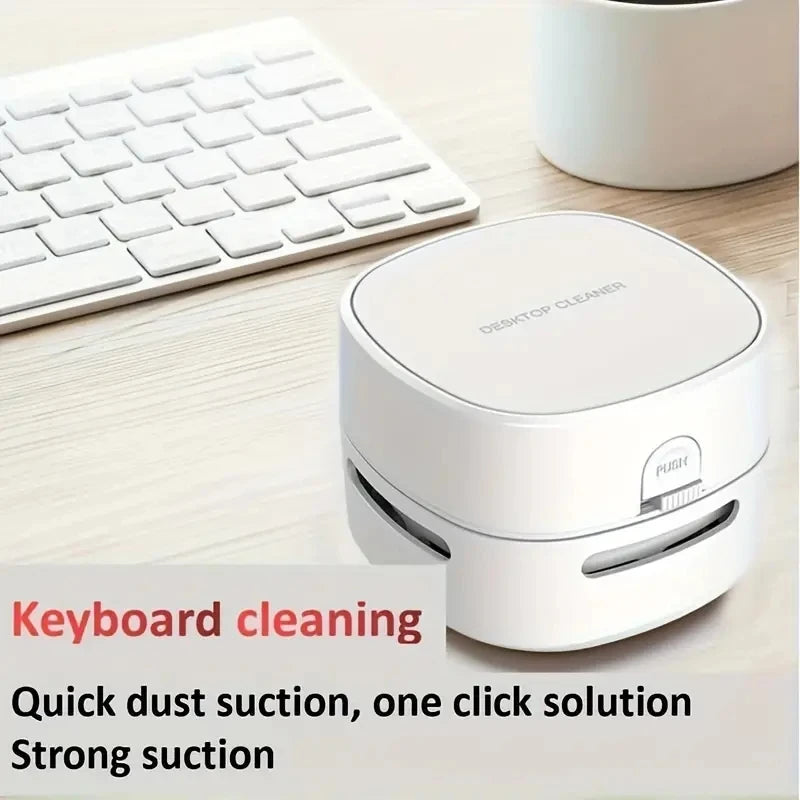 Office Desk Dust Tool Mini Desktop Vacuum Cleaner For Car Home Computer Cleaning 1