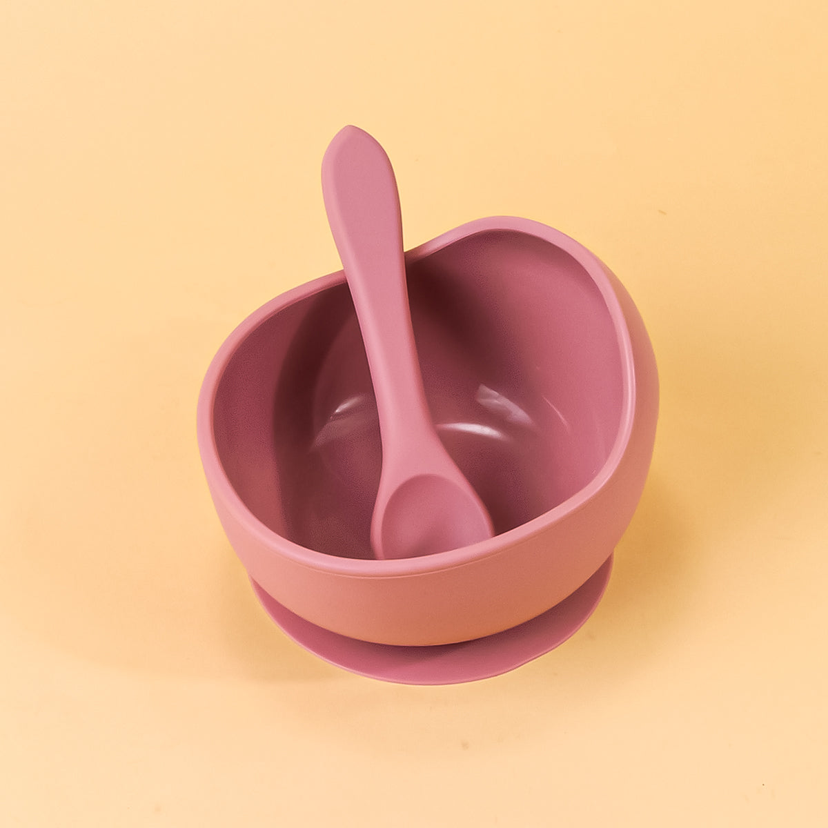 Silicone Sucker Bowl For Infant Feeding Baby Training Bowls Learning To Eat And Supplementary Food  6