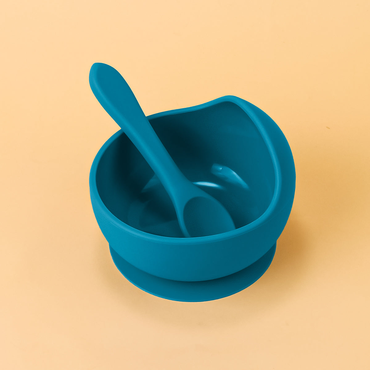 Silicone Sucker Bowl For Infant Feeding Baby Training Bowls Learning To Eat And Supplementary Food  7