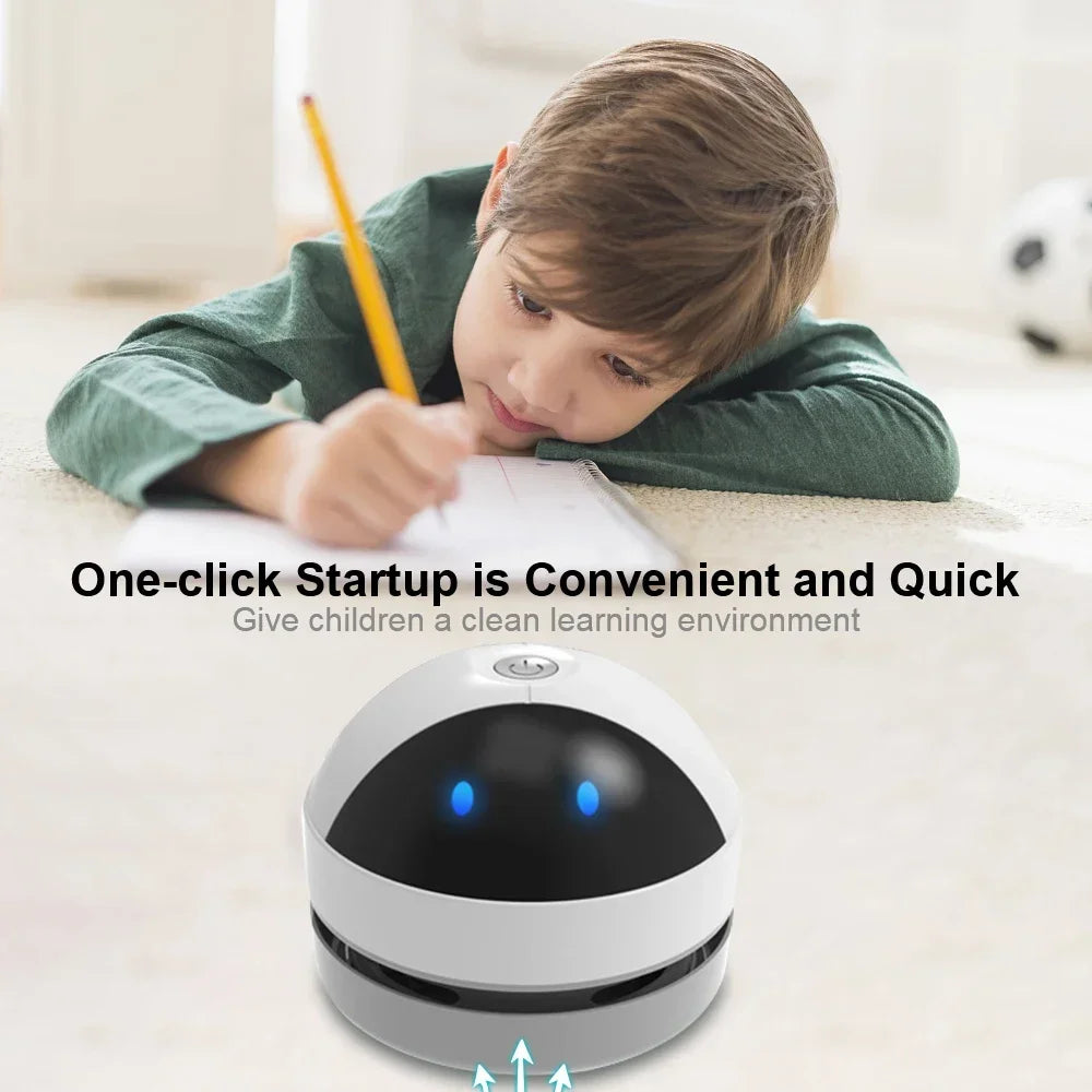 Wireless Portable Mini Desktop Vacuum Cleaner Handheld Office Home Cleaning Tool For Keyboard Car P 2
