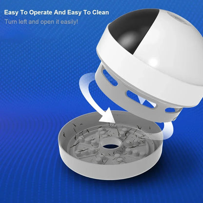 Wireless Portable Mini Desktop Vacuum Cleaner Handheld Office Home Cleaning Tool For Keyboard Car P 4