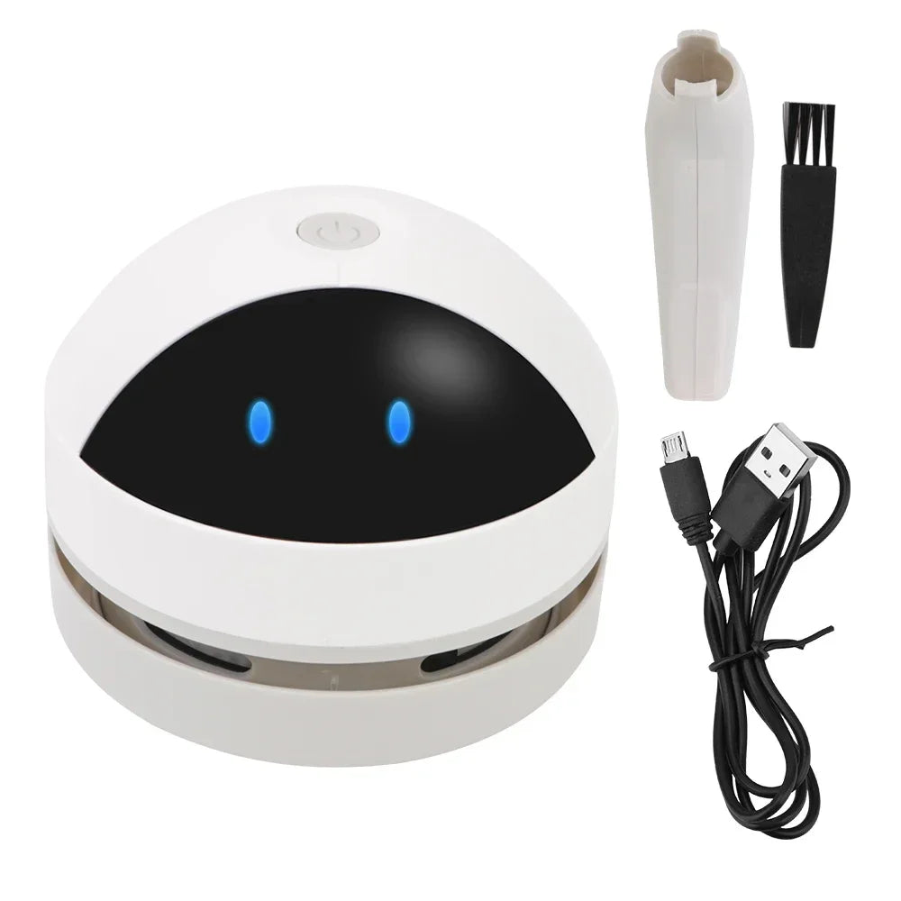 Wireless Portable Mini Desktop Vacuum Cleaner Handheld Office Home Cleaning Tool For Keyboard Car P 5