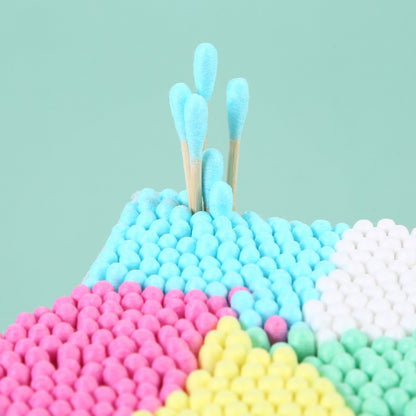 Colorful Doubleheaded Cotton Swab Sanitary Makeup Remover  Ear Cleaner 2