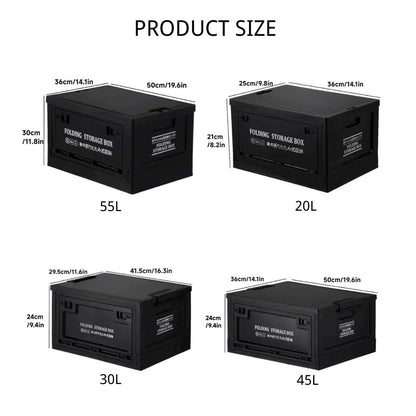 Westtune Collapsible Outdoor Storage Box Large Capacity Portable Camping Container 3